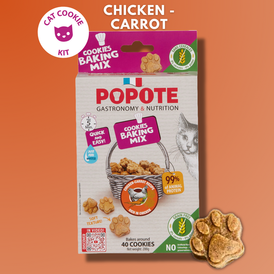 Cat Treats - Chicken & Carrot No Grain Recipe