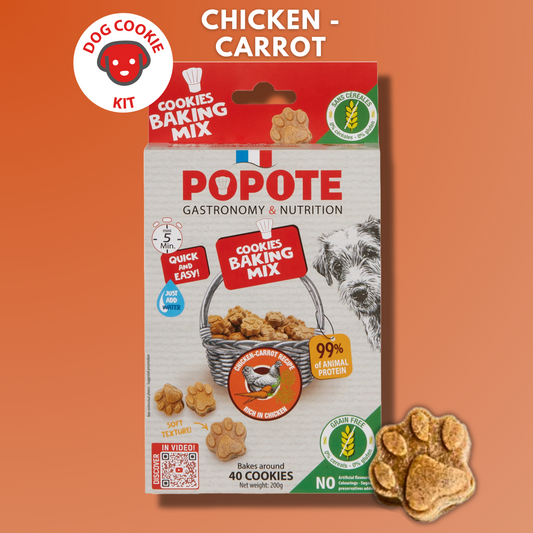 Dog Treats - Chicken & Carrot No Grain Recipe